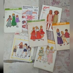 Vintage Patterns Bundle Kids Size 4